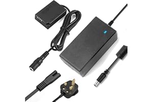 F1TP DR-E18 DC Coupler ACK-E18 Dummy Battery Power Supply Adapter Replace LP-E17 Battery for Canon EOS RP R8 R10 R50 R100 T6i T6s T7i T8i SL2 SL3 77D 200D 760D 800D Cameras