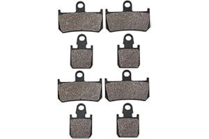 Cyleto Plaquettes de frein avant pour Yamaha YZFR1 YZF-R1 YZF R1 2007 2008 2009 2010 2011 2012 2013 2014