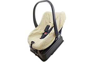 ALMATEX Bubabù COP037-PAN Copriovetto in Spugna, Panna