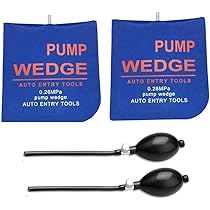 Kit Cuscini Gonfiabili Per Auto - 4 Pezzi, Pompa A Mano, Per Finestrini/Porte, Sollevamento Semplice