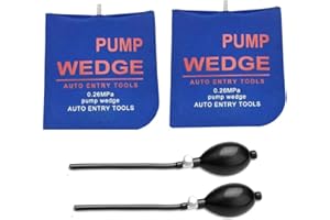 WANYI Coussin d'air de Levage Air Wedge Pump Coussin de Montage Gonflable Alignment Tool Air Coussiné Puissant pour Installation des Portes, Fenêtres Vert (2 Pièces)