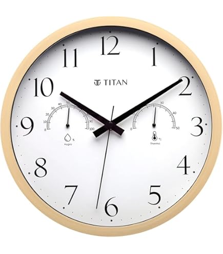 Buy 12-inch Vintage Metal Wall Clock, Convex Glass Lens, Quartz