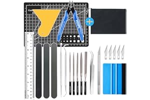 X SIM FITNESSX Set di 22 attrezzi fai da te per il fai da te, strumenti di forza, per il fai da te, per la riparazione di pietre ollari Gundam