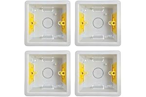 Appleby SB632 Deep Dry Lining"Fast Fix" Boxes Single 1 Gang 47mm Deep (Pack of 4)