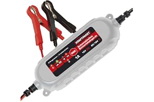 Dino KRAFTPAKET 1A-6 V/12 V intelligent och automatisk batteriladdare