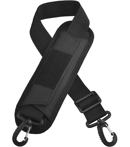 Ztowoto 3 Cinghie Regolabili Per Borsa – Tracolla Universale Larghezza 3,2 Cm Con Fibbie A Sgancio Rapido, Adatta A Borse E Bagagli - 3