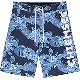 Alloverprint Chiemsee Herren Swimshorts Swimshorts, beachbreak blu, M, 2051807