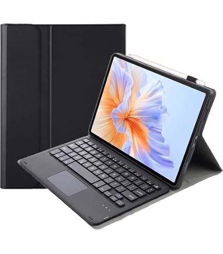 IVEOPPE IPad Air 6 (11 Inch) Toetsenbordhoes – Roze – QWERTZ – Bluetooth – Met Penhouder, Stand En 7 Kleuren Verlichting