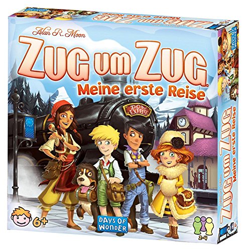 Preisvergleich Produktbild Asmodee Zug um Zug Meine erste Reise