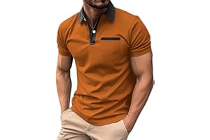 NNGOTD Men's Polos Golf Printed Polo Shirt for Men Casual Elastic T-Shirt Soft Tee Polo Tops Outdoor Sports Athletic Tennis Performance Breathable T-Shirt for Golf Tennis Work Golf Clothing for Men Tshirts