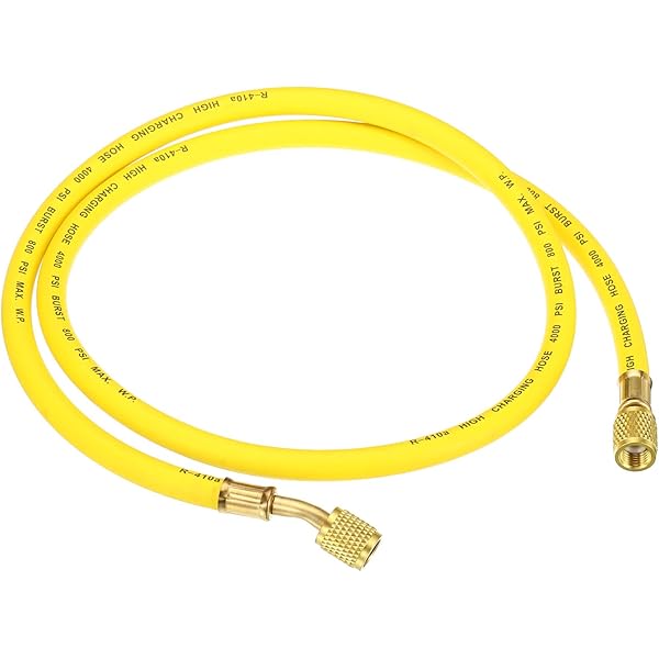 Bomba De Vacio Refrigeracion Uxcell Refrigerant Charging Hose - 1/4 SAE Thread 4.92ft HVAC Tube For AC Maintenance HVAC Service Hose