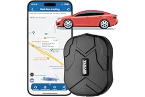 TKMARS GPS Tracker Car Tracker Magnet Anti-theft Real-Time Tracker Device 5000mah Battery GPS Locator Waterproof for Vehicle Car Truck No Subscriptiob TK905