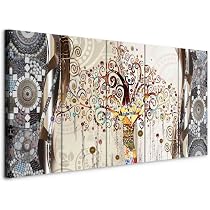 Murando Akustikbild „Gustav Klimt Baum Des Lebens“ – 60x40 Cm, Schallabsorber Für Bessere Raumakustik