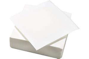 Le Nappage 40 Serviettes Tex Touch 38x38cm Blanc FSC 71325BH