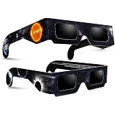 HelioSecure Solar Eclipse Glasses &ndash; CE (EU Reg. 2016/425) &ndash; EN ISO 12312-2:2015 &ndash; With Instructions and Envelope &ndash; Pack 4 (HS