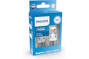 PHILIPS AUTOMOTIVE LIGHTING Philips Ultinon Pro6000 LED lampadina di segnalazione per auto (P21/5W white)