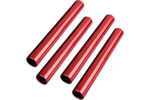 MissZM Bastones de relevo de aluminio de campo de pista, equipos de carrera para correr equipo de carrera, resistente a la corrosión, superficie lisa de alta resistencia, adecuado para deportes al aire libre atleta de práctica