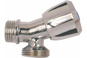 Regiplast RML Robinet M.A.L incliné 1/2"-3/4", Argent
