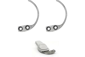 KERUTO 2Pcs Security Tag Remover, Portable Security Tag Remover Magnet, Handheld detagger, Hard Tag Hook Tool, for Remover Clothing Shoe Label Pin Hard Label