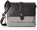Fossil Damen Kinley Umh&auml;ngetasche, Schwarz (Black/White), 8.26 x 18.42 x 22.86 cm