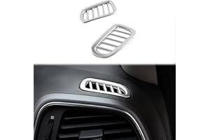 HIGH FLYING pour Kadjar 2015-2022 Tableau de Bord Sortie d'air Aération Climatiseur Décorative Couvercle Accessoires Auto 2 pièces