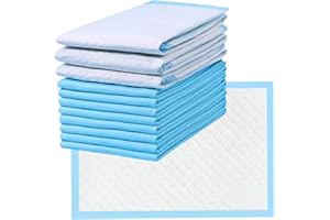 PELLYDA Lot de 10 alèses jetables pour incontinence - Pour les personnes souffrant de fuites urinaires - Disposable Underpad pour nouveau-nés, personnes âgées - 80 x 150 cm