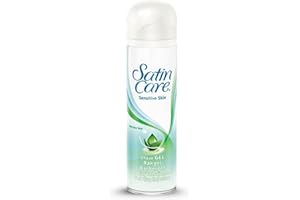 STERLINGSQUARE Satin Care Shaving Gel Sensitive | 200ml | Aloe Vera Formula for Soft, Smooth Skin | Protects Against Irritation