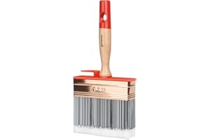 Oumuik Pędzel do powierzchni z drewnianym uchwytem rozmiar 30 x 120 mm JEDNA sztuka