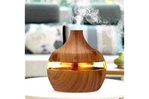 AuraMist Room Humidifier & Aroma Diffuser Cool Mist And Moisture for Home, Bedroom, Nursery, and Car Relieves Cold & Cough Essential Oil Fragrance