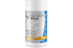 Paradies Pool Chlor Schnell Granulat für Pool, Schwimmbecken, schnell löslich, Inhalt: 1 kg