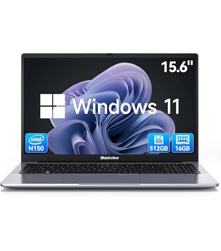 Portátil Blackview Acebook 6 15.6 FHD - 16GB RAM, 512GB SSD, Windows 11, Ideal Para Oficina Y Estudio