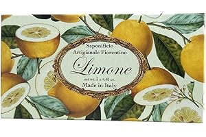 Saponificio Artigianale Fiorentino, Frutta, Essenza Limone - 3 Saponette da 125g