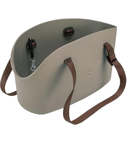 JEELINBORE Borsa Da Trasporto Per Animali Domestici Pieghevole Comodo E Traspirante Eva Trasportino Borsa Per Cani/Gatti (Albicocca, L