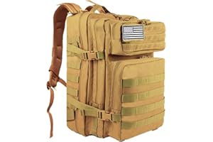 SEYATULLH Military Tactical Backpacks for Man/Women 30/45L Large Backpack Army Molle Bag Hiking Hunting Trekking Rucksack