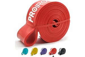 PROIRON Bandes Élastique de Résistance - Bande Elastique Fitness pour tractions, Crossfit, Dips,Traction Assistée, Pilates，Aide aux pullups ou au soulevé de Poid
