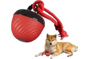 Genérico Pelota Interactiva Eléctrica para Gatos y Perros, Interactive Rolling Dog Toys Ball, Rolling Ball Cat Toy, Pelota Rodante con Luz para Entrenamiento y Ejercicio de Mascotas (B)