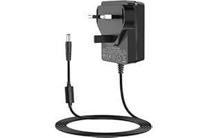 AMZFWING 18V 1A DC Power Supply Adapter UKCA Certificate, AC100-240V to DC 18 Volt 100mA~1000mA, fit for 18Vdc Logitech Radio, Speaker, Sound Bar, (NOT 18V Drill Battery Charger).