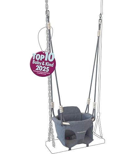 HUDORA Balançoire nid Lounge réglable en hauteur 90110cm HUDORA Balançoire nid Lounge réglable en hauteur 90110cm