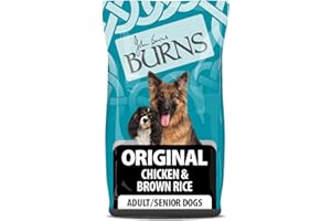 Burns Pet Nutrition Hypoallergenic Complete Dry Dog Food Adult and Senior Dog Original Chicken and Brown Rice, 12 kg