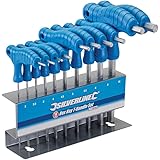 Silverline 323710 Hex Key T-Handle Set 10pce 2 - 10 mm