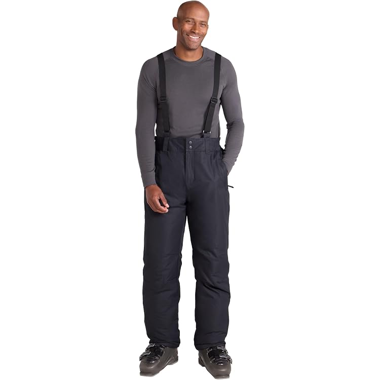 Pantalon De Ski Homme Trespass Shaun - Rembourré, Hydrofuge, Avec Bretelles Amovibles Et Aérations (Style Montagne) - 5