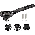 PLATT Bike Computer Mount for Integrated Handlebar Compatible with Garmin Edge,Wahoo Elemnt,CatEye and Bryton with GoPro Action Camera