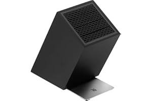 WMF Messerblock unbestückt leer ohne Messer Flextec Cromargan Edelstahl rostfrei schwarz