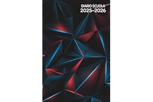Diario Scuola: Agenda Giornaliera Scolastico per Scuola Elementari Medie Superiori Studente | Da Settembre a Luglio 2 Giorni per Pagina.
