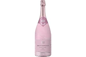‎BRUT DARGENT Brut Dargent - Ice Rosé Pinot Noir Halbtrocken Sekt, Magnum, Méthode Traditionnelle (1 X 1.5 L)