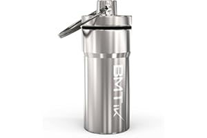 BMTick Posacenere Portatile Argento Inodore