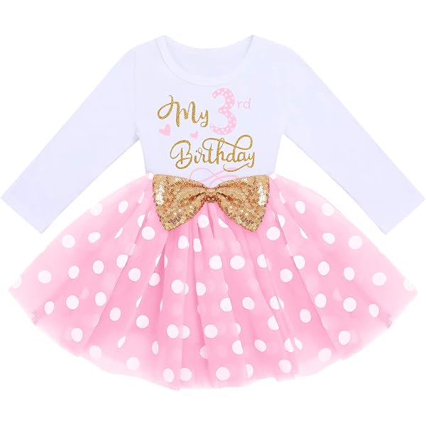 IMEKIS Disfraz De Princesa Con Lentejuelas Y Tul: El Regalo Perfecto Para Un 1º, 2º O 3er Cumpleaños