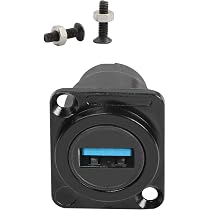 USB-C Auf USB 3.0 Panel-Montage-Kabel – Wasserdicht, 5Gbps, 1m, Mit Gewinde
