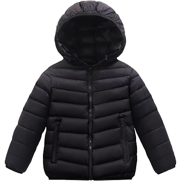 Kinder Winterjacke Mit Daunenfüllung - Warm, Komprimierbar & Mit Kapuze