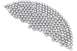 DING&NG Sfere in acciaio ad alta precisione G10, 8.08/8.1/8.12/8.2/8.3/8.45/8.47 mm, sfere in acciaio per cuscinetti, 100-8.7mm100 pezzi